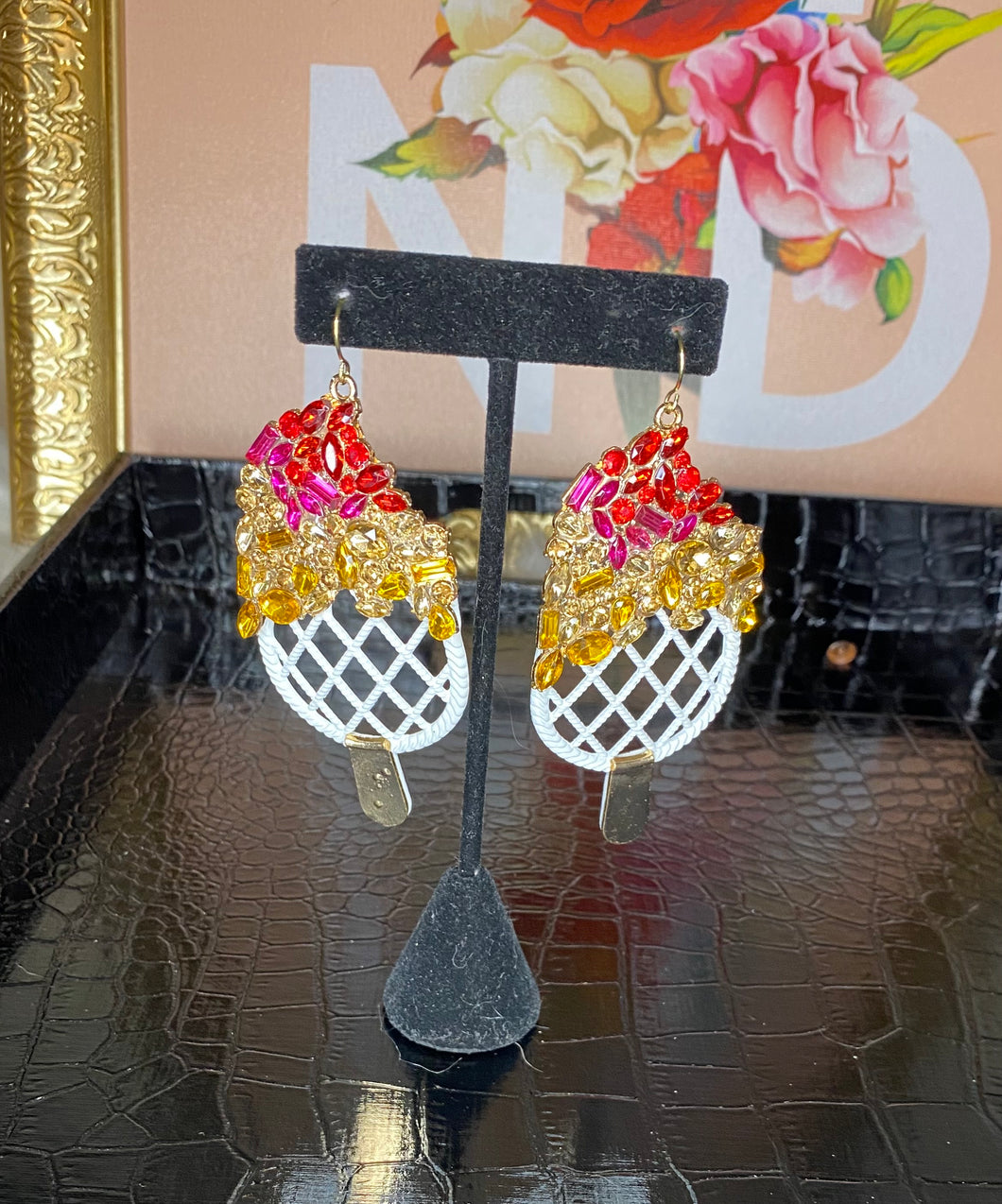 Golden Popcyle Earrings