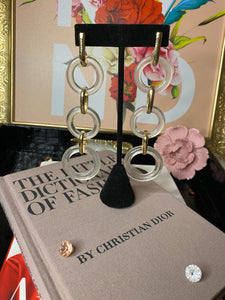 Clear Drop Hoops