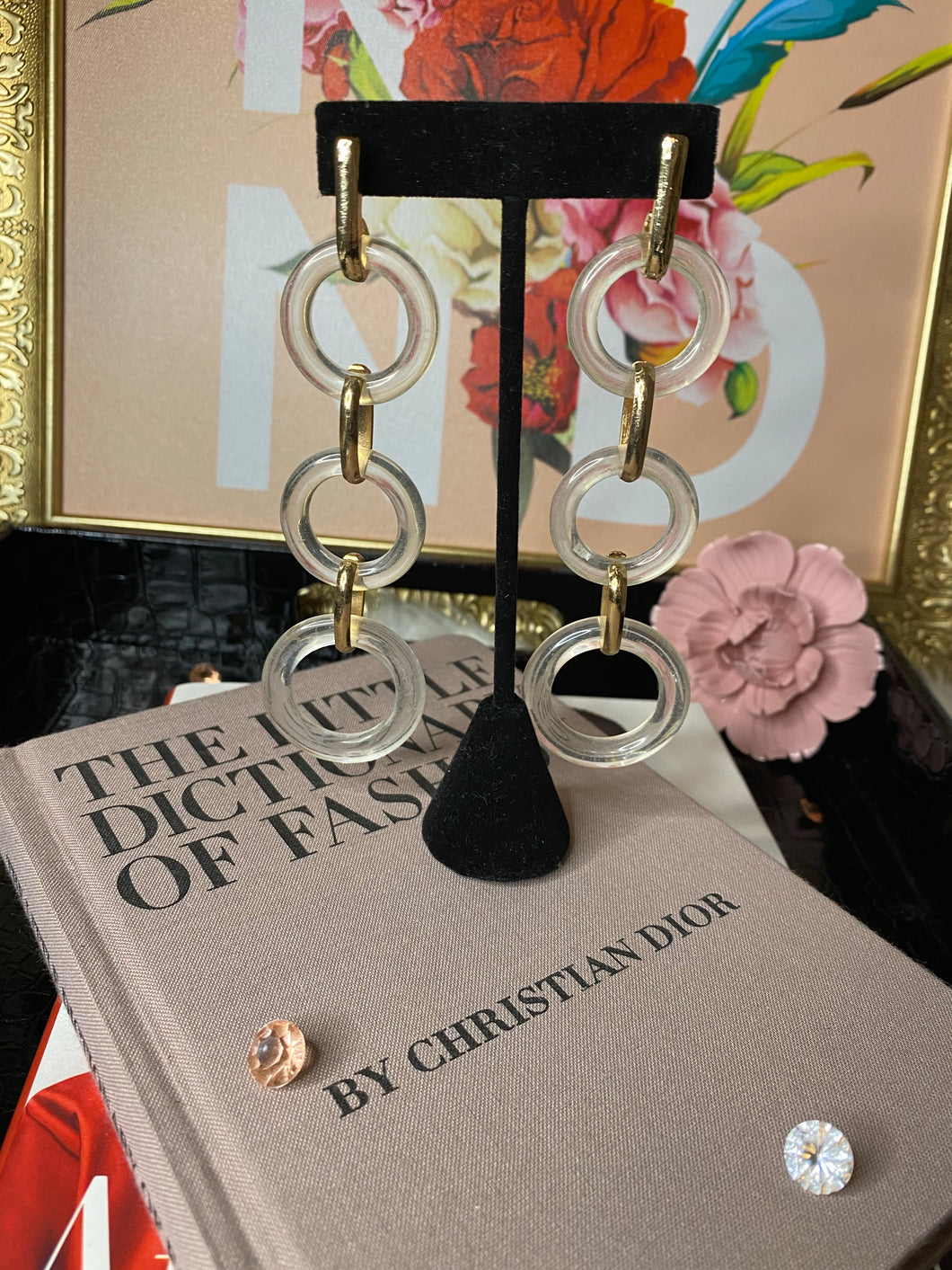 Clear Drop Hoops